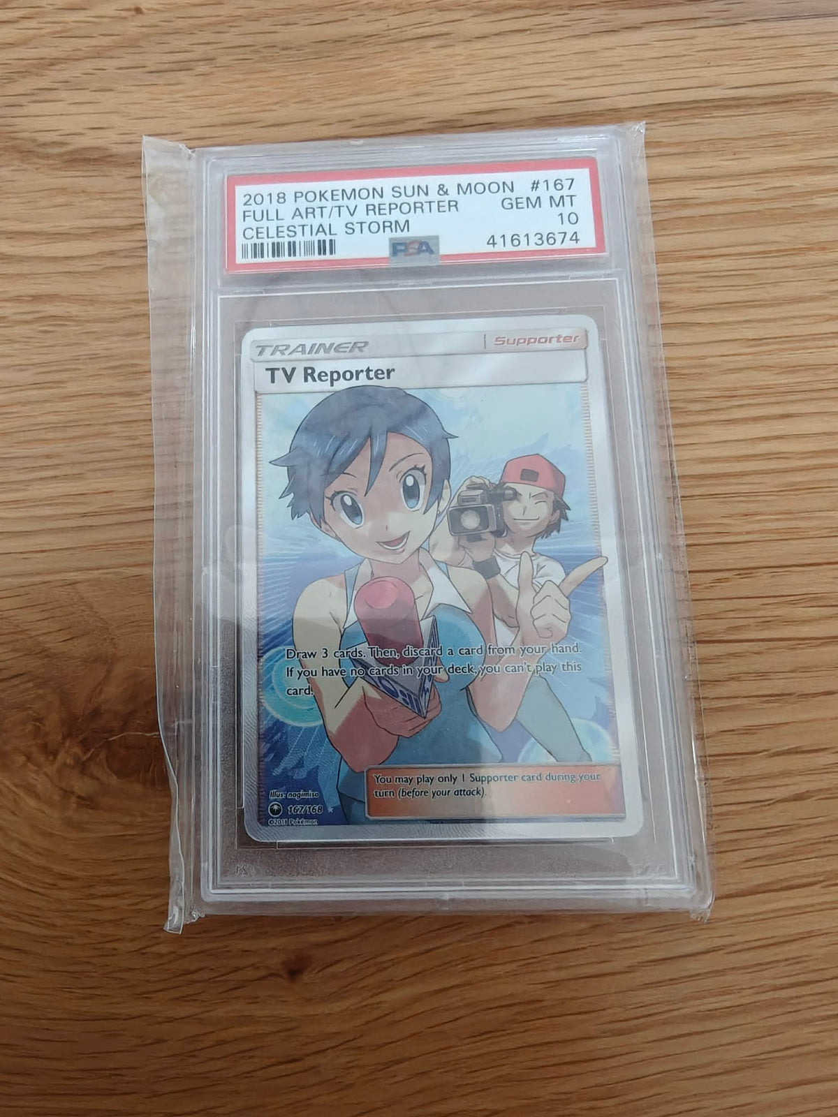 TV Reporter Celestial Storm 167 - PSA 10