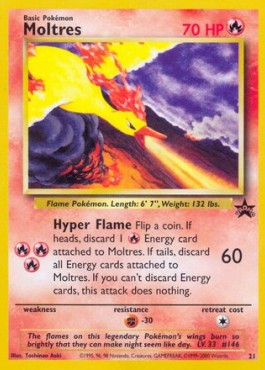 Moltres – (Wizards Promo 21) Sealed