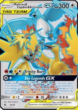Moltres & Zapdos & Articuno GX – 66/68 (Hidden Fates)
