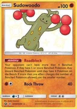 Sudowoodo – Hidden Fates Shiny Vault SV20