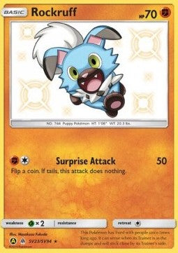 Rockruff SV23 Hidden Fates
