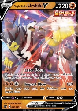 Single Strike Urshifu V Battle Styles 85