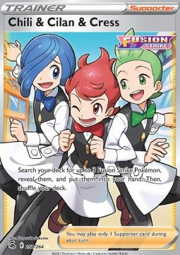 Chili & Cilan & Cress 258 Fusion Strike - Ultra Rare
