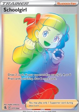 Schoolgirl 277 Fusion Strike - Hyper Rare