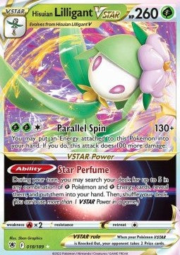Hisuian Lilligant VSTAR – Astral Radiance 018/189