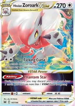 Hisuian Zoroark VSTAR – Lost Origin 147/196