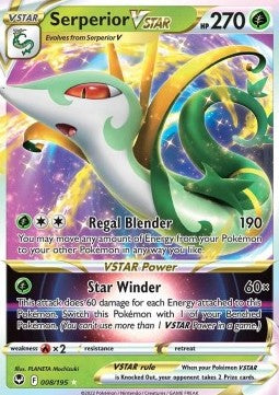 Serperior VSTAR – Silver Tempest 008/195