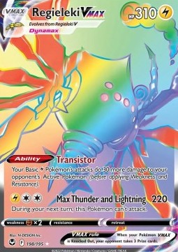 Regieleki VMAX 198 Silver Tempest