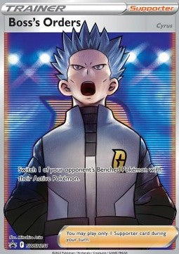 Boss's Orders (Cyrus) 251 SWSH Black Star Promos - Promo