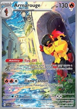 Armarouge – (Scarlet and Violet SVI 203)