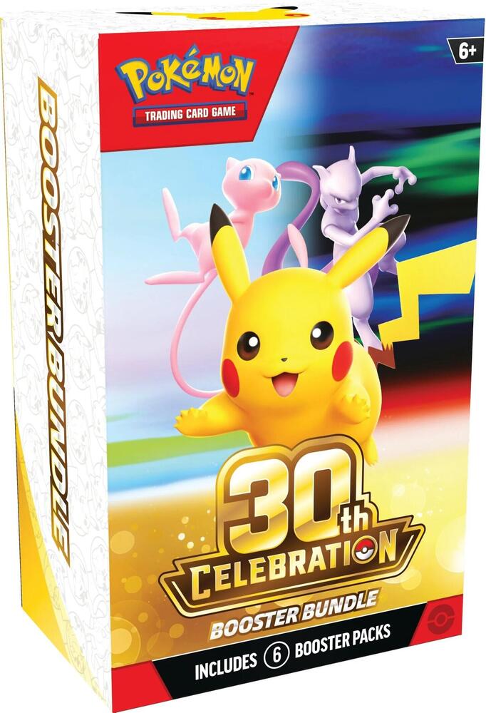 30th Celebration Booster Bundle med 6 boosterpakker - Pokémon TCG