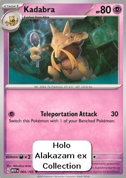 Pokémon TCG: Kadabra – Cosmo Holo (151 064)