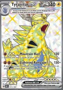 Tyranitar ex – OBF 211/197