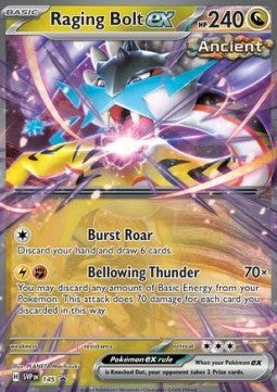 Raging Bolt ex SV Black Star Promos 145