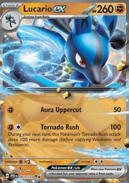 Lucario ex 051 Prismatic Evolutions - Double Rare
