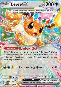 Eevee ex – (Prismatic Evolutions 075)