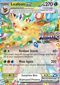 Leafeon ex – (xPRE 006)
