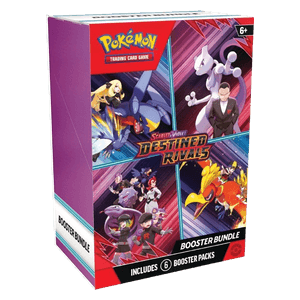 Destined Rivals Booster Bundle - 6 Booster Packs - Scarlet & Violet - Pokemon kort