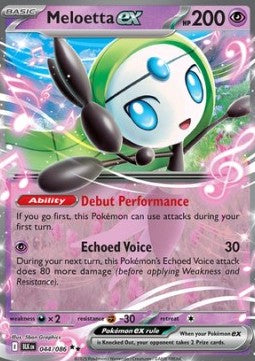 Meloetta ex – (Black & White Black 044/114)