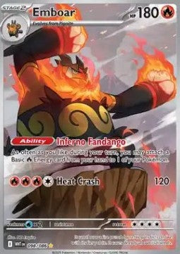 Emboar – (White Flare WHT 098)