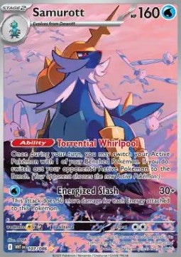 Samurott – (White Flare WHT 107)