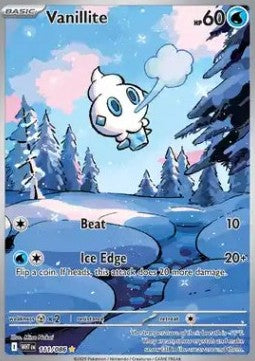 Vanillite #111 Illustration Rare White Flare