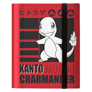 Ultra Pro Charmander Kanto #0004 9-Pocket PRO-Binder - Pokemon kortmappe