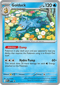 Golduck – (Mega Evolution Promo 008)
