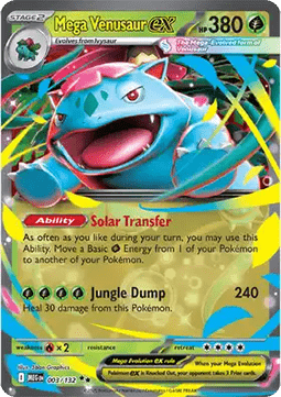 Mega Venusaur ex – (Mega Evolution 003)
