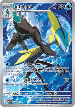 Inteleon – Mega Evolution 142
