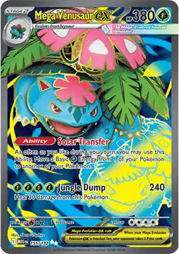 Mega Venusaur ex – (Mega Evolution 155)