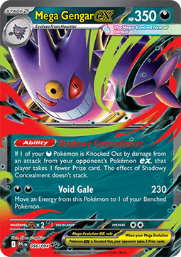 Mega Gengar ex – (Phantasmal Flames 056)
