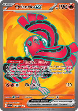 Oricorio ex – (Phantasmal Flames 110)