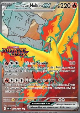 Team Rocket's Moltres ex – xDRI 208 Stamp