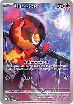 Charcadet – (Mega Evolving Promos MEP 022) Sealed