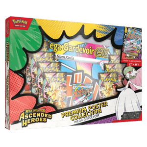 Mega Evolution Ascended Heroes: Mega Gardevoir ex Premium Poster Collection - Engelsk - Pokemon kort