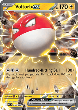 Voltorb ex – (Ascended Heroes ASC 058)