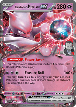 Team Rocket's Mewtwo ex – (Ascended Heroes 079)