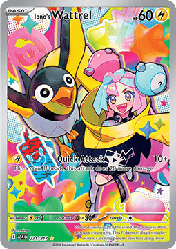 Iono's Wattrel – (Ascended Heroes ASC 231)