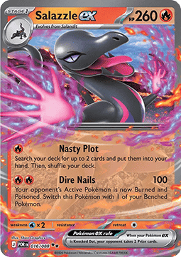 Salazzle ex #016/088 Double Rare — Perfect Order