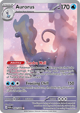 Aurorus #092/088 Illustration Rare — Perfect Order