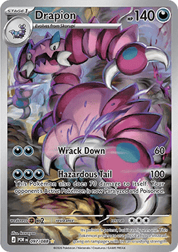 Drapion #097/088 Illustration Rare Perfect Order