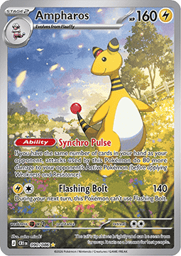 Ampharos 090/086 Chaos Rising