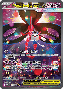 Mega Floette ex CRI 117 Chaos Rising