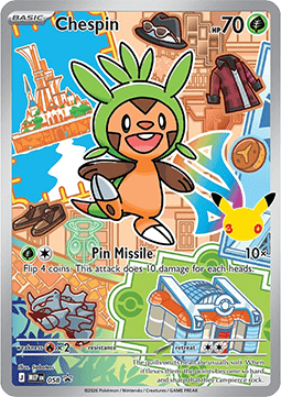 Chespin MEP Black Star Promos 058