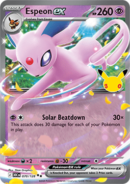 Espeon ex 30C 070 30th Celebration