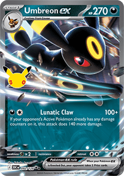 Umbreon ex 30C 092 30th Celebration