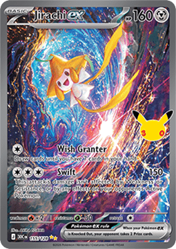 Jirachi ex 30th Celebration 155