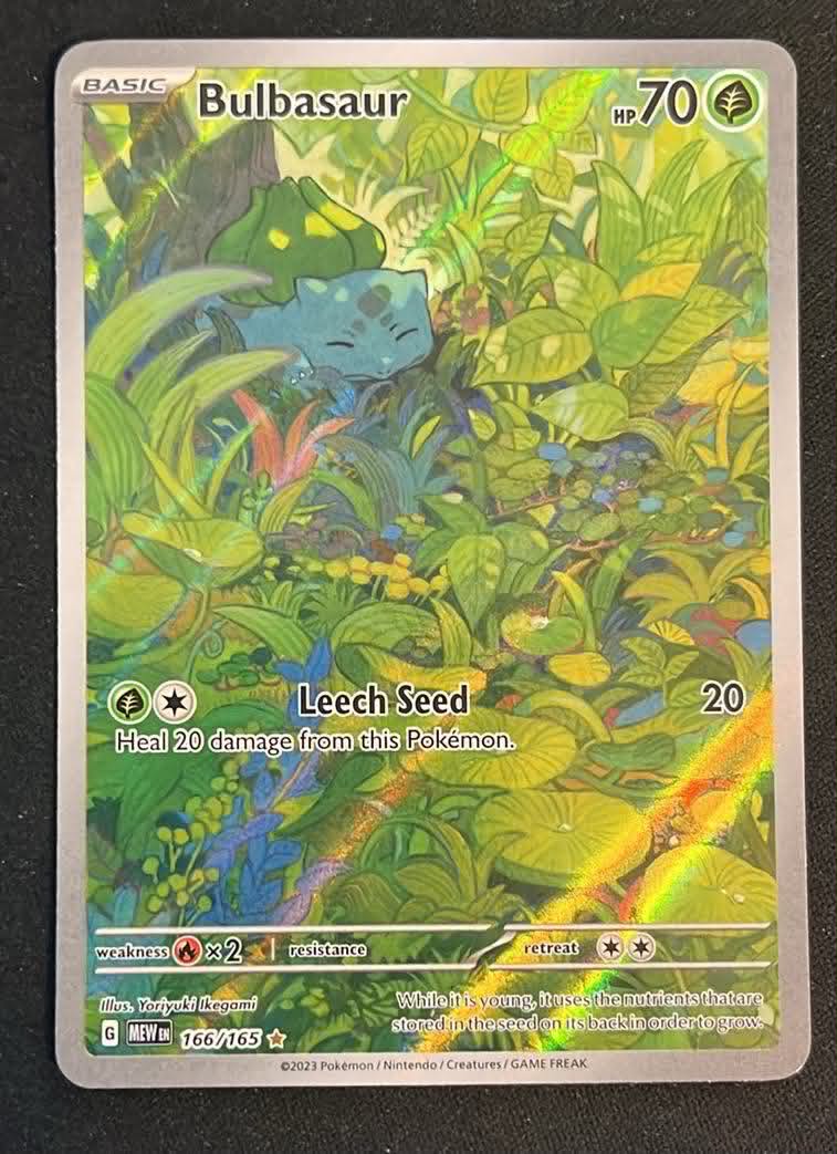 Bulbasaur – 151 166 (Excellent) - Tjek billeder
