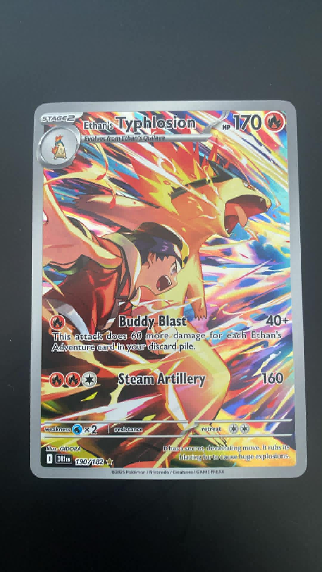 Ethan’s Typhlosion – (Destined Rivals 190)